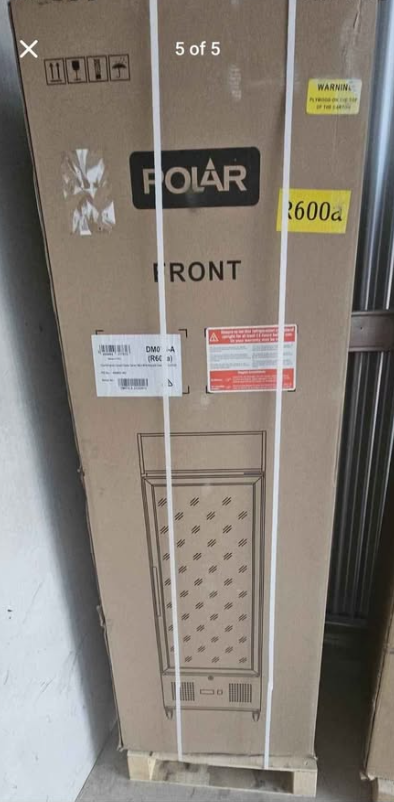 Polar Commercial Display Fridge 350L
