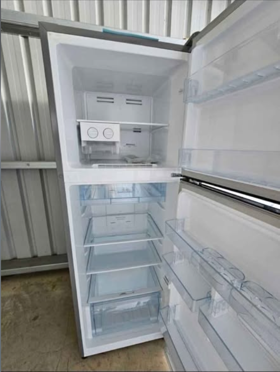 Hisense 350L Stainless Top Mount Fridge