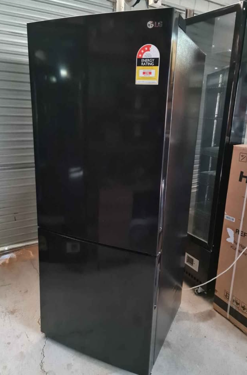 LG 454L Black Bottom Mount Fridge