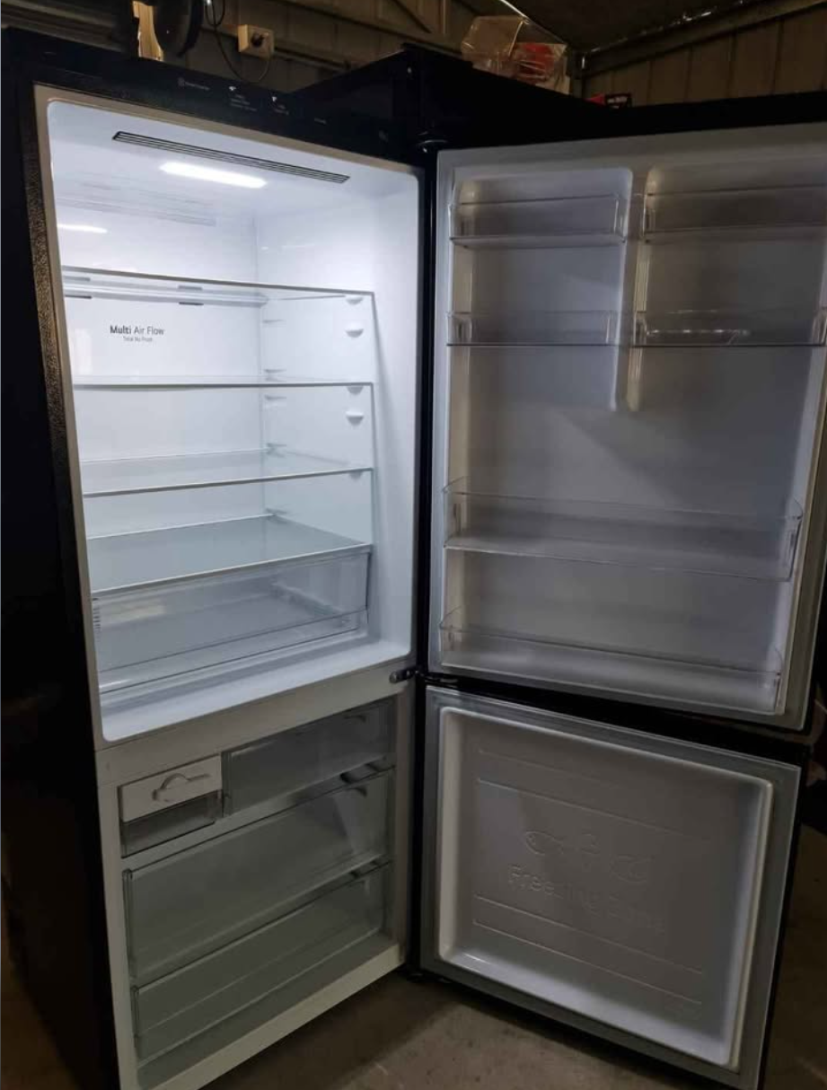 LG 454L Black Bottom Mount Fridge