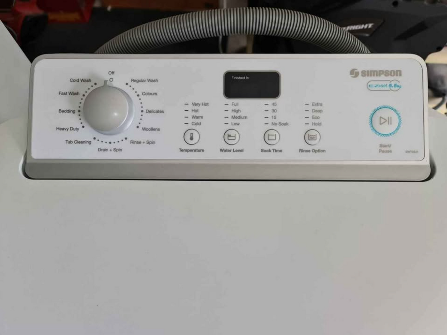 Simpson Eziset 5.5kg Top Load Washer
