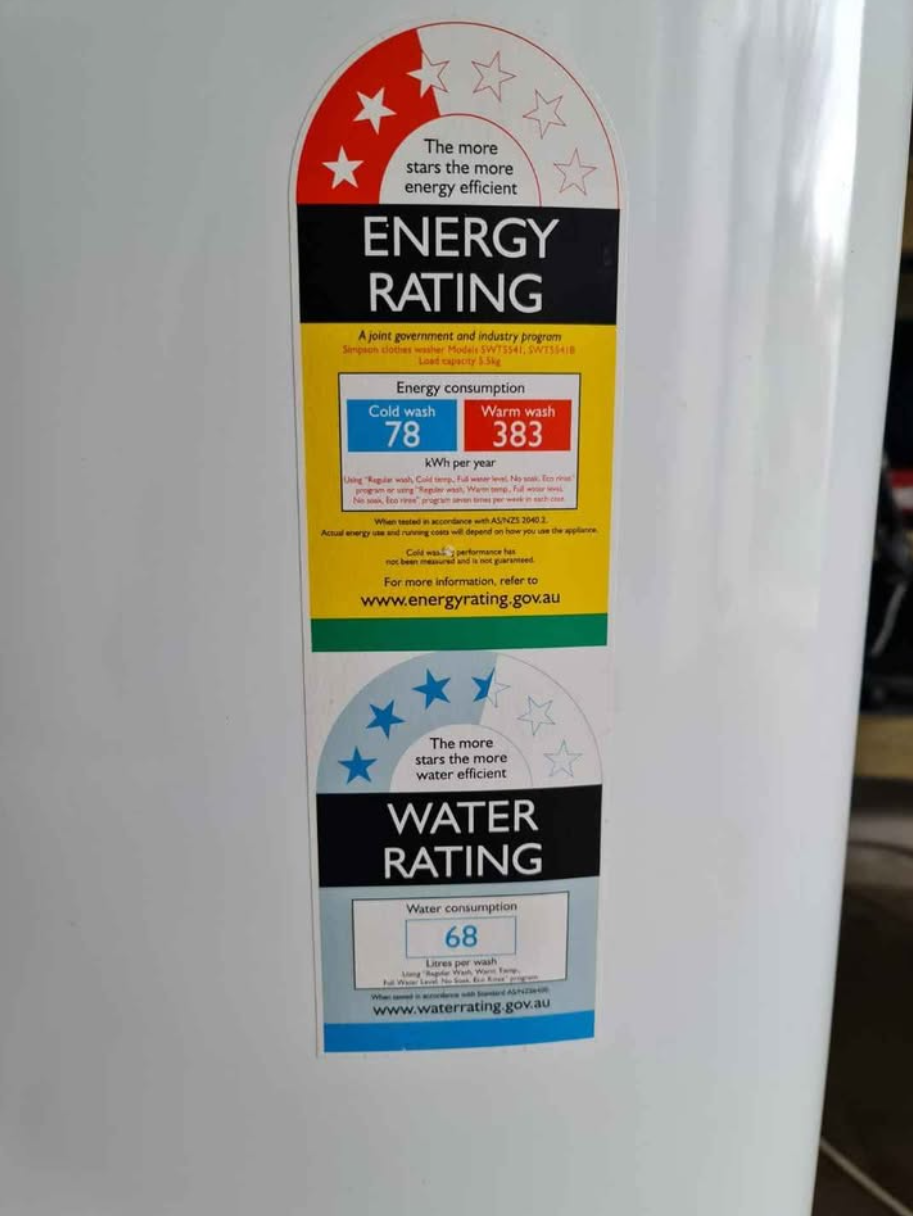 Simpson Eziset 5.5kg Top Load Washer