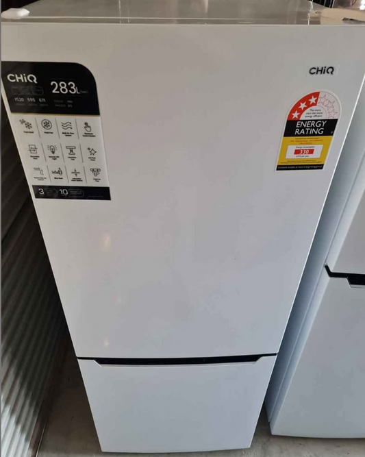 Chiq Near New 283L Bottom Mount Fridge