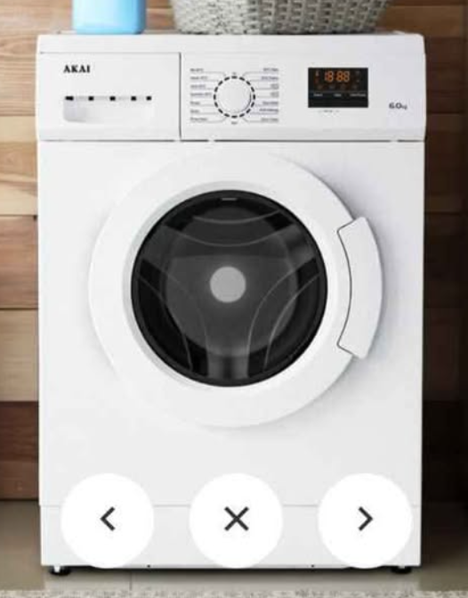 Akai Near New Front Load Washer