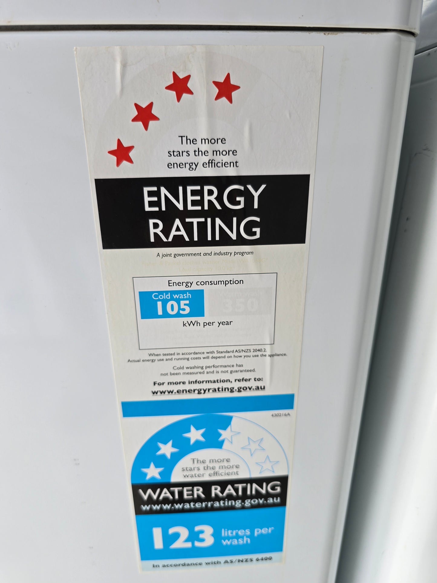 Fisher Paykel 10kg Top Load Washer