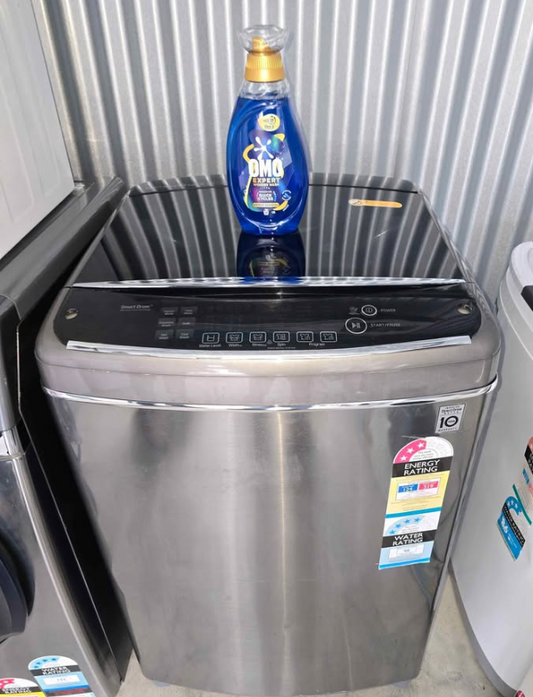 LG 9.5kg Top Load Washer Stainless Steel