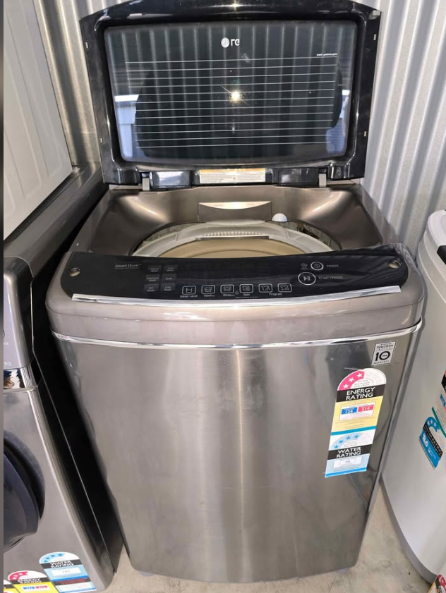 LG 9.5kg Top Load Washer Stainless Steel