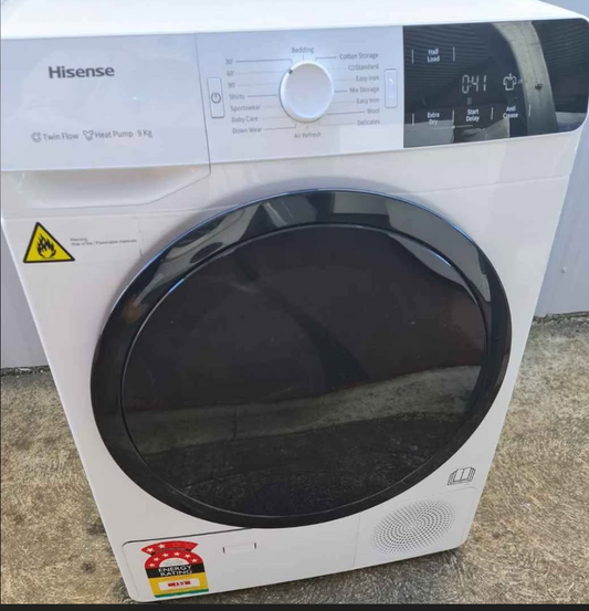 Hisense 9KG Heat Pump Dryer