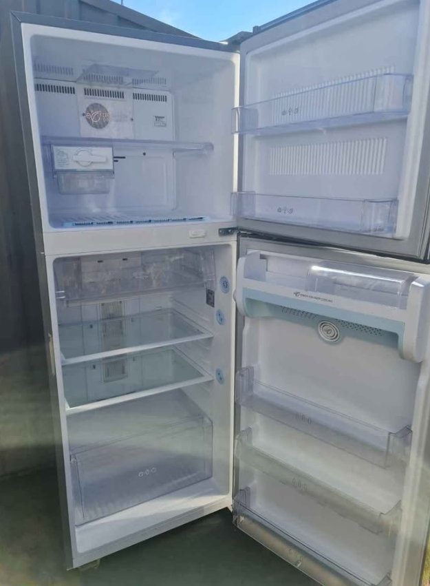 LG 422L Top Mount Stainless Fridge