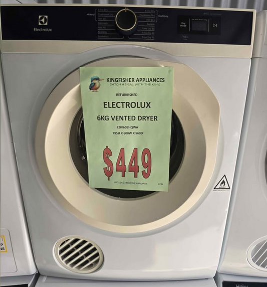 Electrolux Dryer 6kg