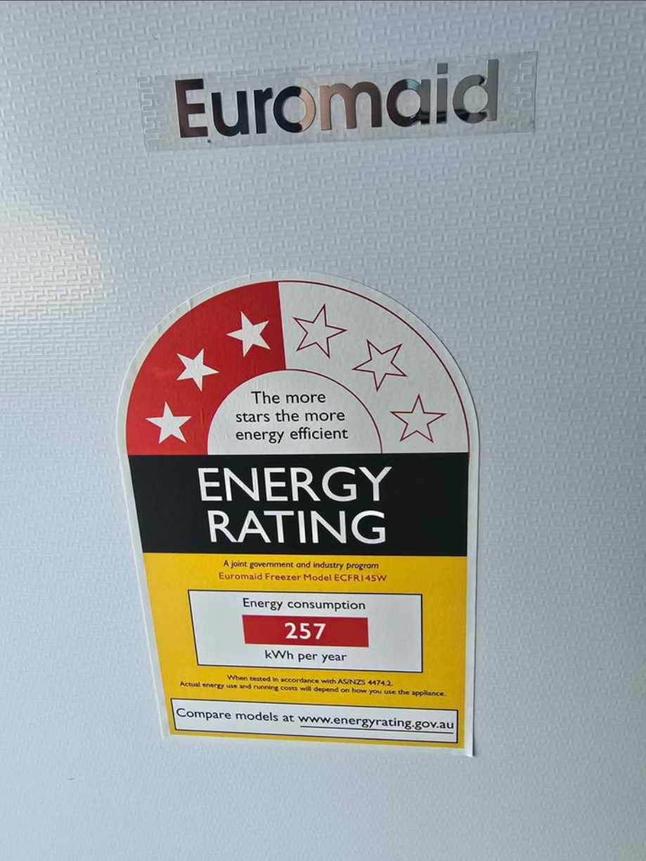 Euromaid Near New 145L Chest Freezer