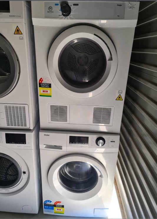 Haier 7.5kg Front Load Washer White