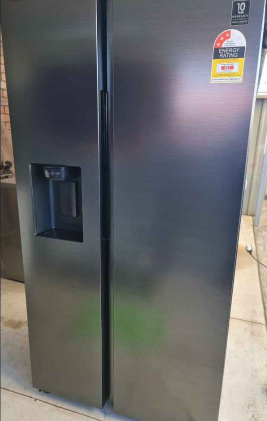 Samsung ice/water side x side plumbed