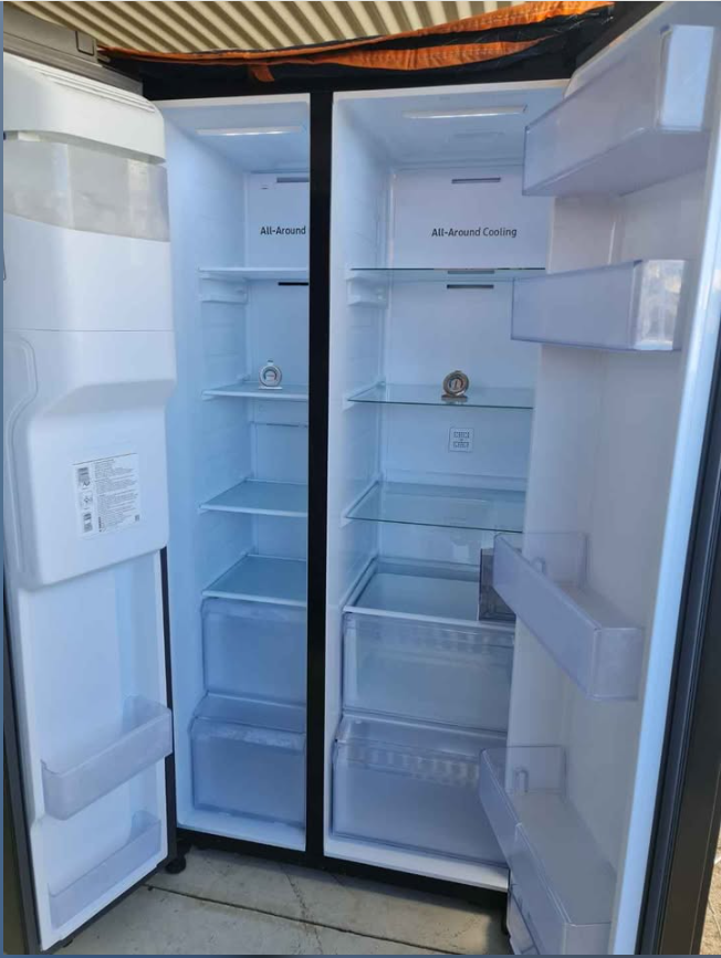 Samsung ice/water side x side plumbed