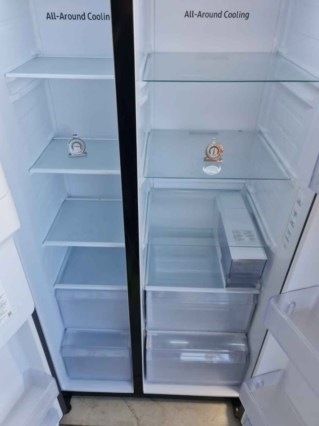 Samsung ice/water side x side plumbed