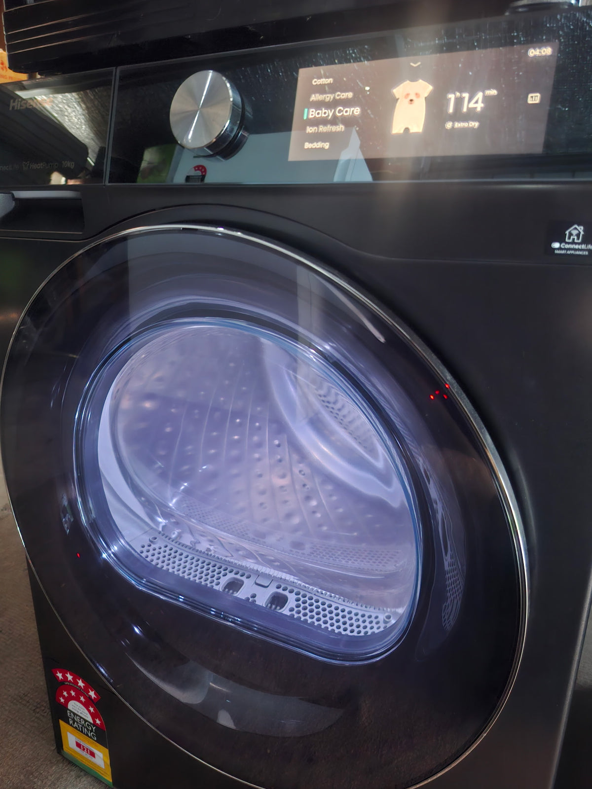 Hisense 10kg heat pump dryer