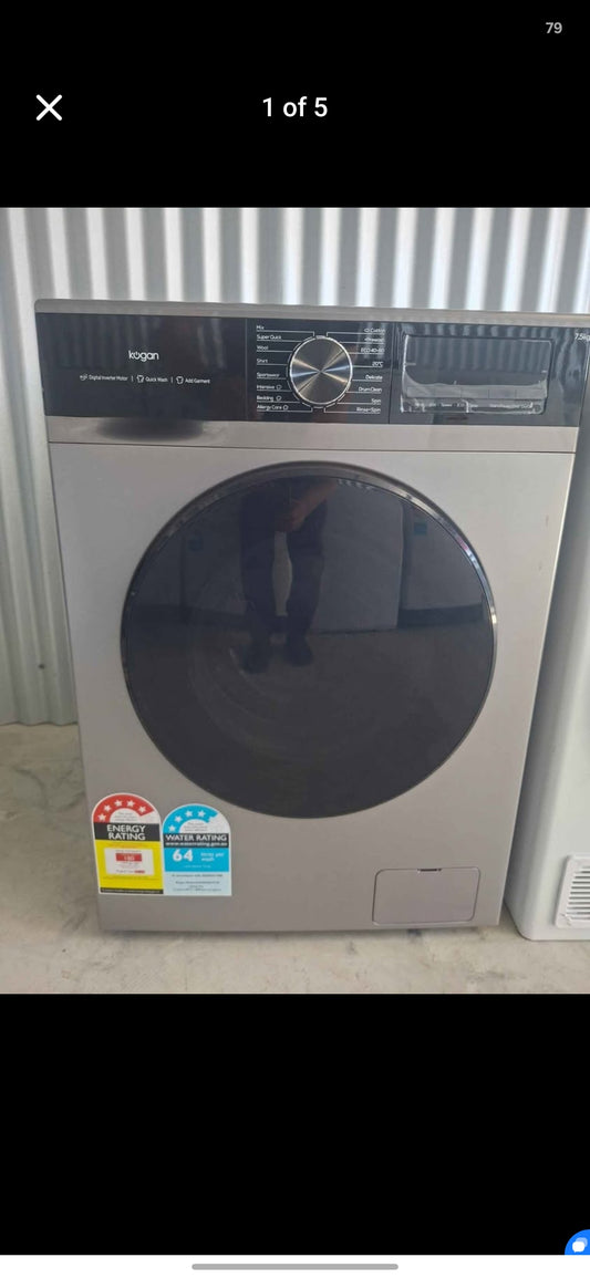 New 7.5kg Kogan Front Load Washer