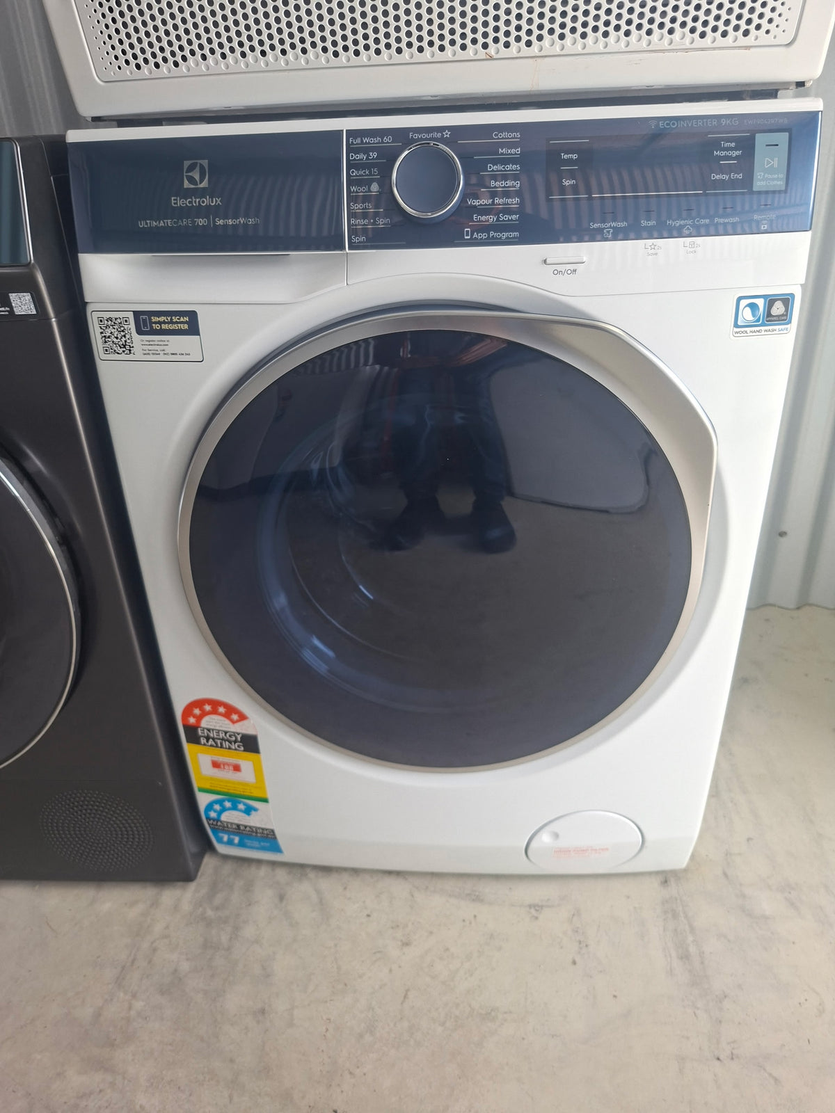 Electrolux 9kg Front Load Washer