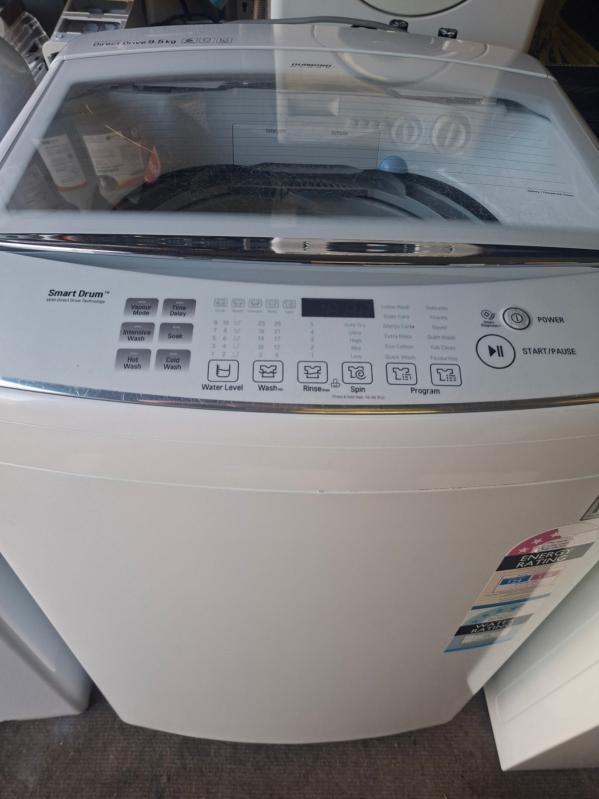 LG 9.5kg Top Load Washer
