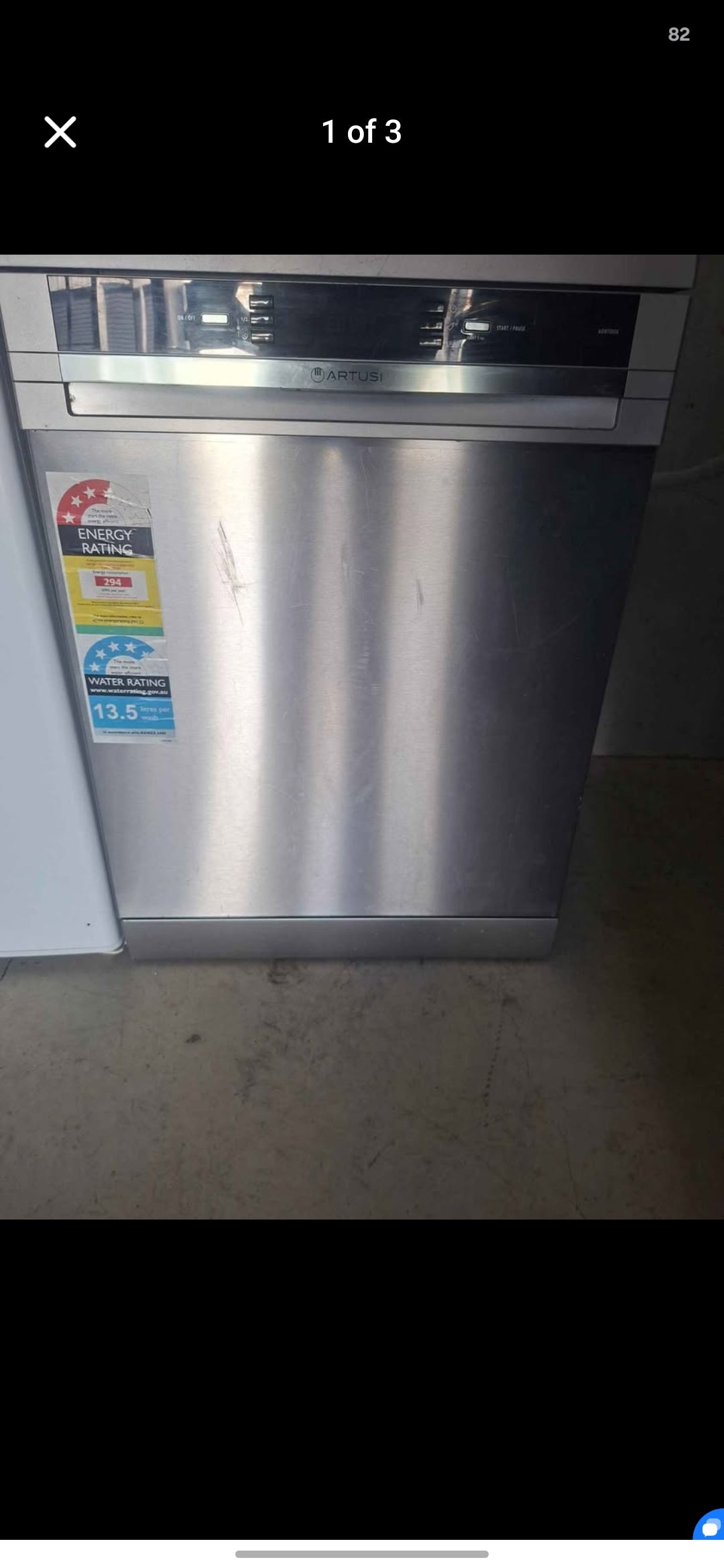 Artusi Dishwasher Stainless Steel