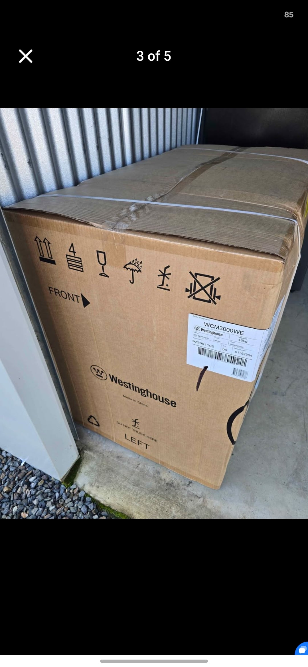 Brand New Chest Freezer 300L Westinghouse