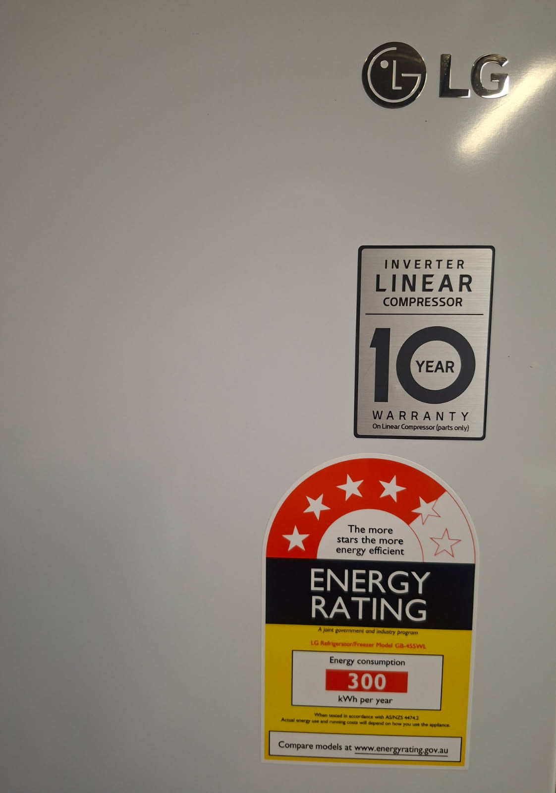 Lg near new 454L fridge freezer