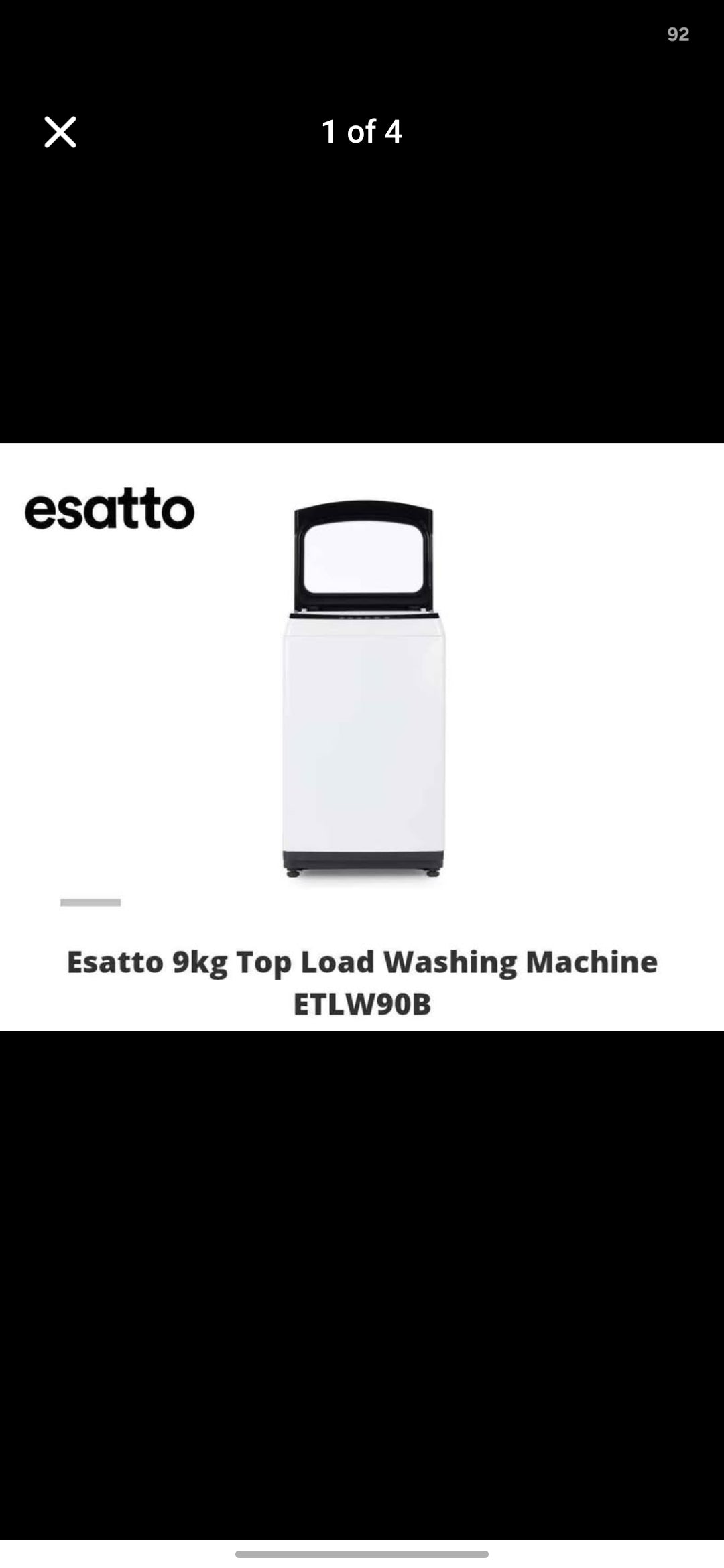 9kg Top Load Washer