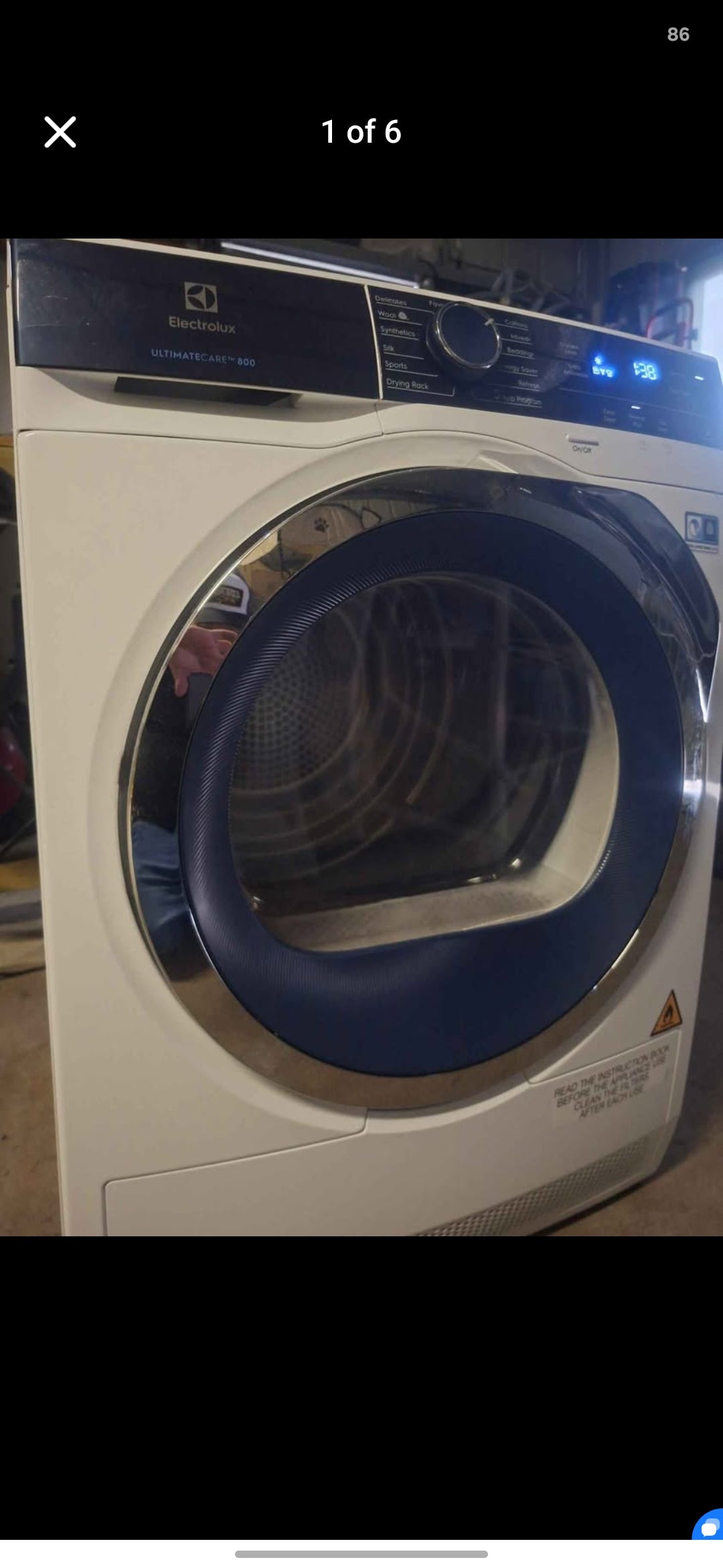 Electrolux 9kg Heat Pump Dryer