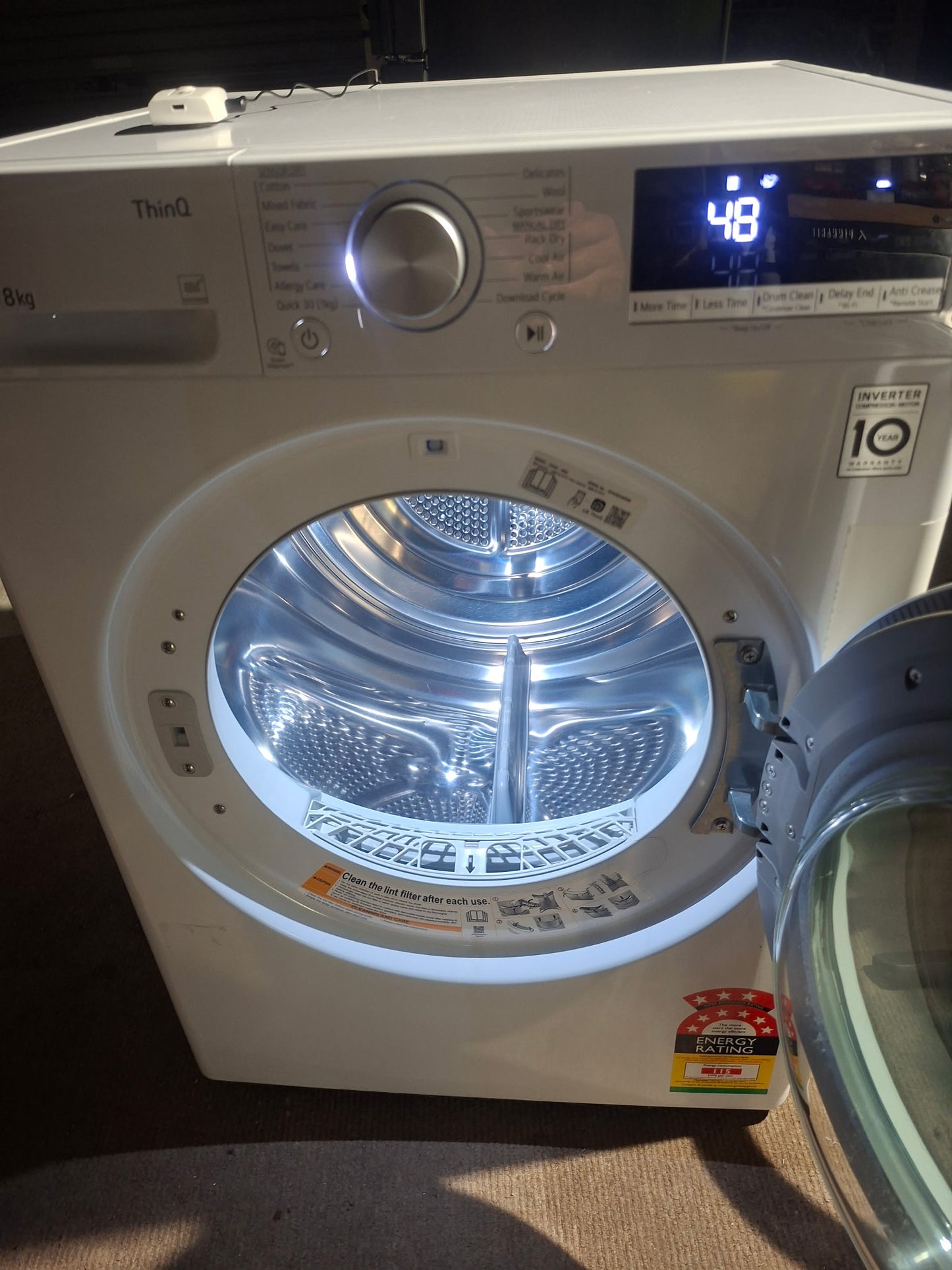 Lg Heat Pump 8kg Dryer