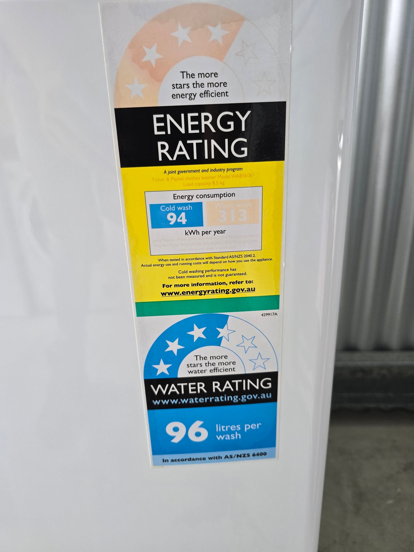 Fisher Paykel 8KG Top Load Washer
