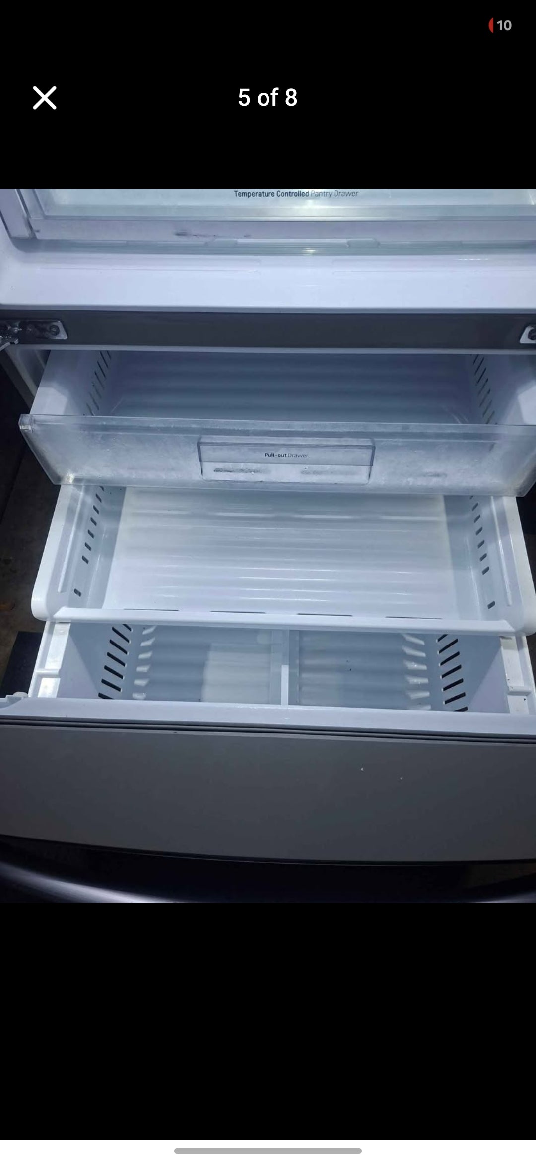 Lg 900L w/water & Ice plumbed fridge freezer