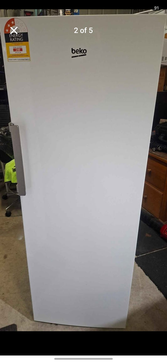 Beko 351L Upright Fridge