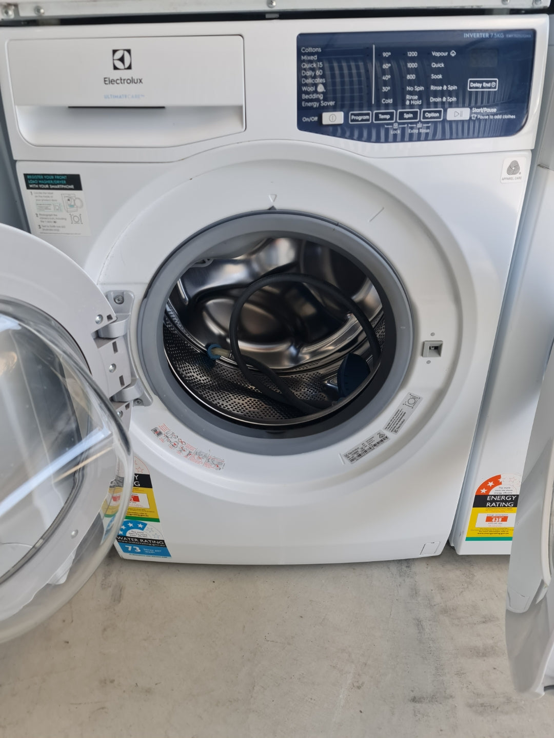 Electrolux Front Load Washer 7.5kg