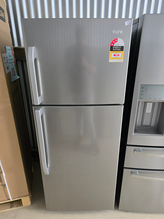 Euro 420L Stainless Top Mount Fridge