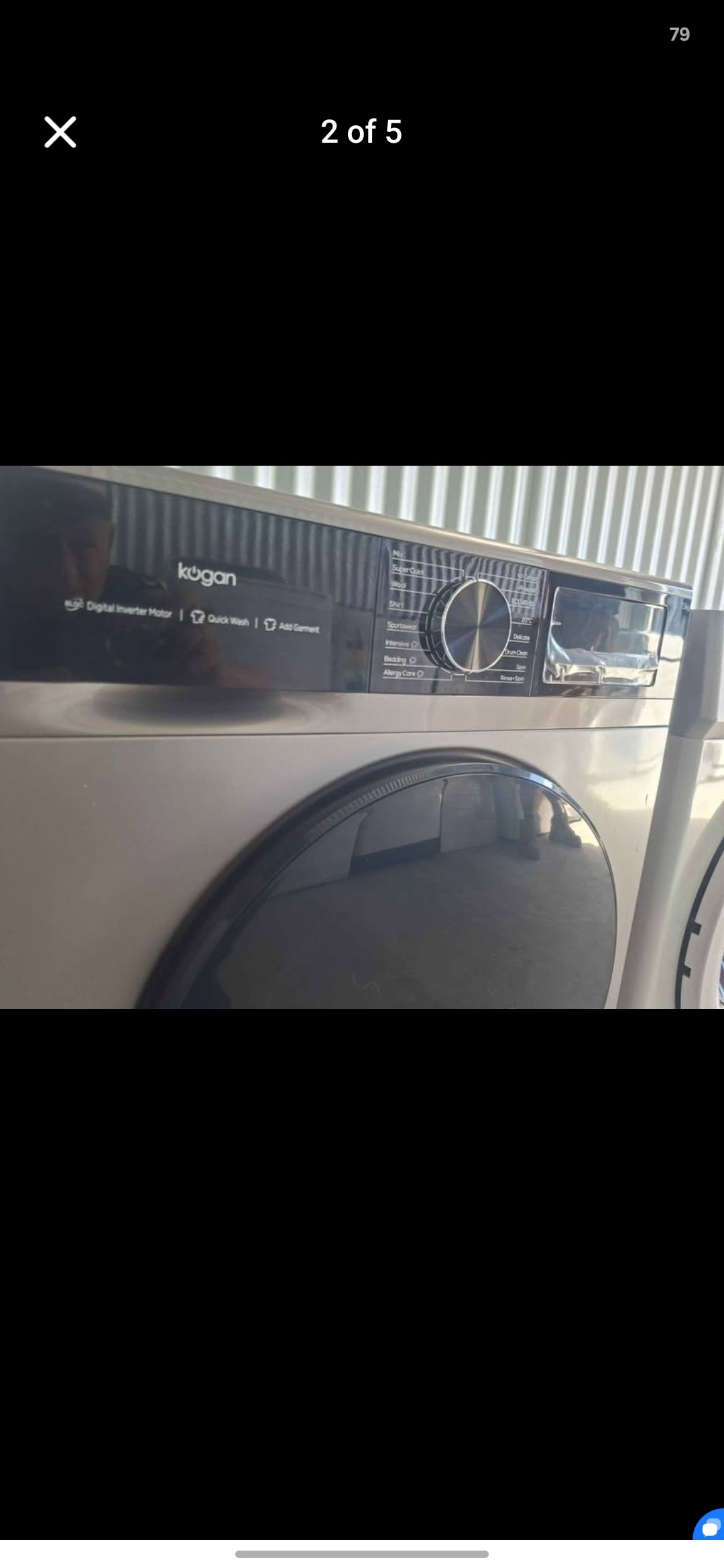 New 7.5kg Kogan Front Load Washer