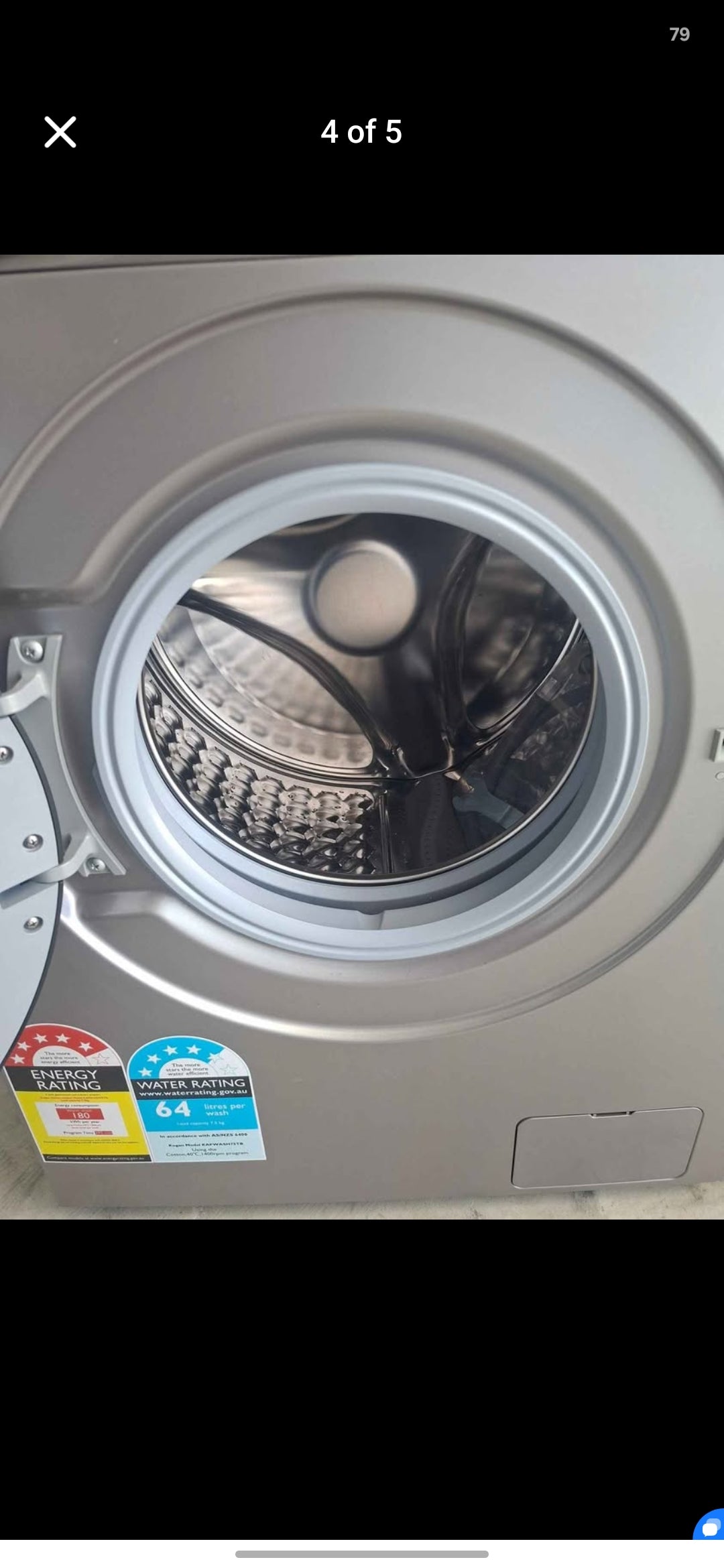 New 7.5kg Kogan Front Load Washer